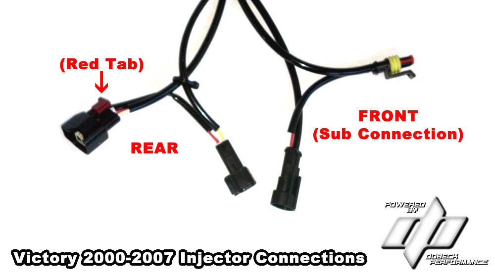 Victory 00-07 Injector Connectors